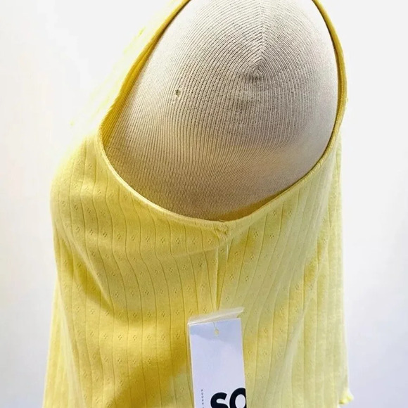 NWT SO GOODS FOR LIFE Juniors Sleeveless Pullover High Neck Muscle Shirt Size L - Picture 5 of 10